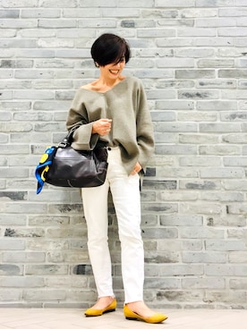 Yoko  Ishibashiさん（レディース・153cm）の春コーディネート