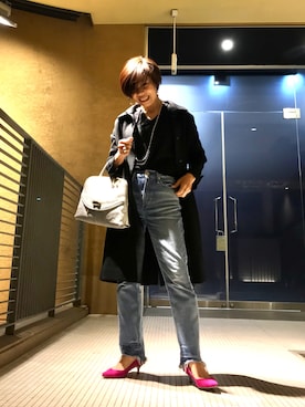 Yoko  Ishibashiさん（レディース・153cm）の春コーディネート