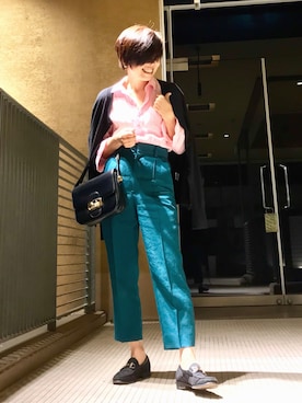 Yoko Ishibashiさん(レディース・153cm)の春コーディネート