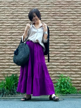 Yoko  Ishibashiさん（レディース・153cm）の春コーディネート