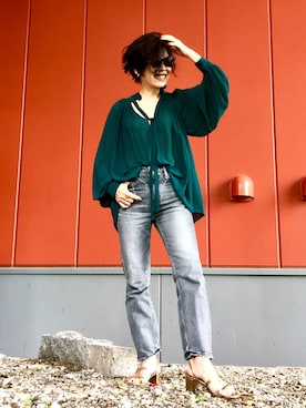 Yoko  Ishibashiさん（レディース・153cm）の夏コーディネート