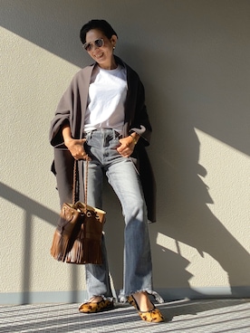 Yoko Ishibashiさん(レディース・153cm)の秋コーディネート