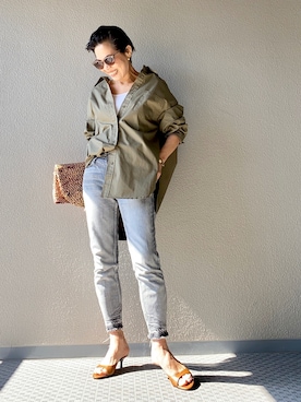 Yoko Ishibashiさん(レディース・153cm)の春コーディネート