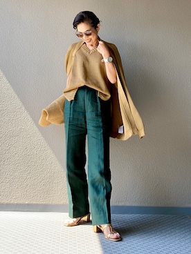 Yoko Ishibashiさん(レディース・153cm)の春コーディネート