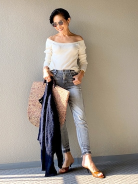 Yoko  Ishibashiさん（レディース・153cm）の春コーディネート