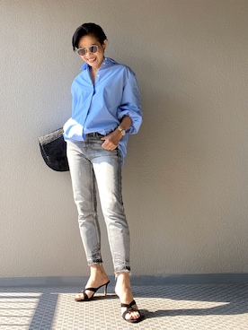 Yoko  Ishibashiさん（レディース・153cm）の春コーディネート