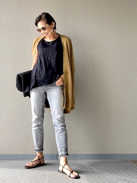 Yoko Ishibashiさん(レディース・153cm)の夏コーディネート