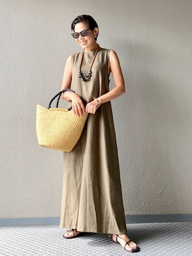 Yoko  Ishibashiさん（レディース・153cm）の夏コーディネート