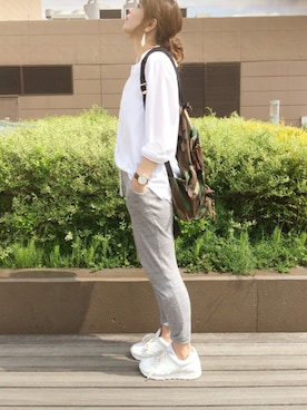 「アイテム（イヤリング）」を使った、Rabi*さん（レディース・158cm・20代）の春コーディネート