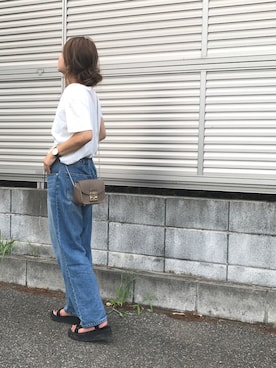 「Teva（テバ）のアイテム」を使った、Rabi*さん（レディース・158cm）の夏コーディネート