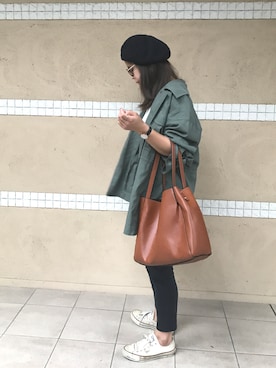 「VitaFelice（ヴィータフェリーチェ）のアイテム」を使った、Rabi*さん（レディース・158cm）の秋コーディネート