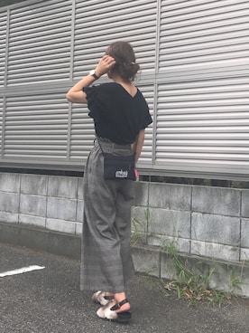 「natural couture（ナチュラルクチュール）のアイテム」を使った、Rabi*さん（レディース・158cm）の秋コーディネート