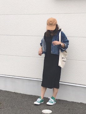 「GREEN BOWL（グリーンボウル）のアイテム」を使った、Rabi*さん（レディース・158cm）の秋コーディネート