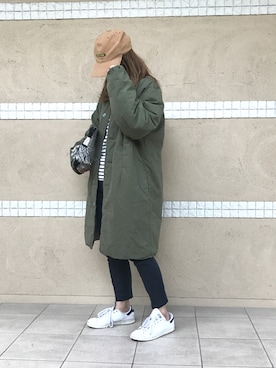 「GREEN BOWL（グリーンボウル）のアイテム」を使った、Rabi*さん（レディース・158cm）の秋コーディネート