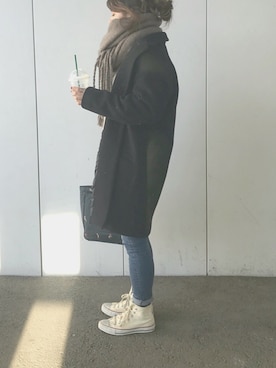 「Ameri（アメリ）のアイテム」を使った、Rabi*さん（レディース・158cm）の冬コーディネート
