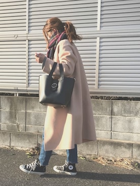 「Spick & Span（スピックアンドスパン）のアイテム」を使った、Rabi*さん（レディース・158cm）の冬コーディネート