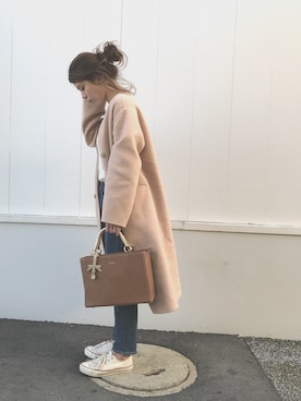 「Clelia（クレリア）のアイテム」を使った、Rabi*さん（レディース・158cm）の冬コーディネート