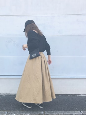 「Daniel Wellington（ダニエルウェリントン）のアイテム」を使った、Rabi*さん（レディース・158cm）の春コーディネート