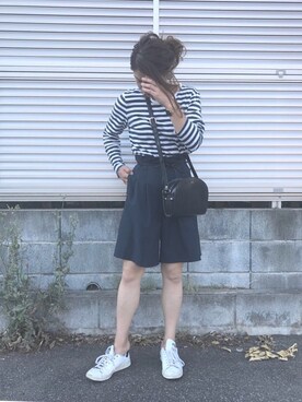 「Daniel Wellington（ダニエルウェリントン）の販売終了クラシックペティット アッシュフィールド32mm（アナログ腕時計）」を使った、Rabi*さん（レディース・158cm）の春コーディネート