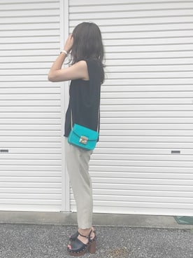 「TONAL（トーナル）のアイテム」を使った、Rabi*さん（レディース・158cm）の夏コーディネート