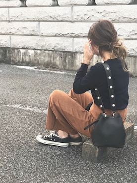 「HER CLOSET（ハークローゼット）のアイテム」を使った、Rabi*さん（レディース・158cm）の秋コーディネート