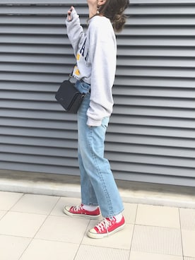 「Vicente（ヴィセンテ）のアイテム」を使った、Rabi*さん（レディース・158cm）の冬コーディネート