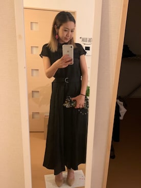 「Import & Select（インポートアンドセレクト）のアイテム（バッグ）」を使った、aranさん（レディース・158cm）の冬コーディネート