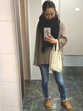 「SHEPHERD」｜aranさん（レディース・158cm）の冬コーディネート