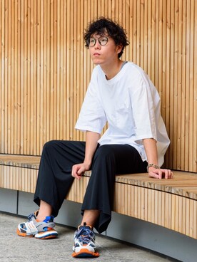 けろちゃんさん（メンズ・179cm）の夏コーディネート