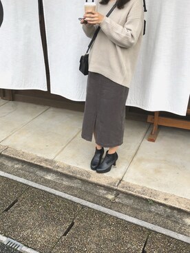 yu-na.｜GALERIE VIEのスカートを使ったコーディネート - WEAR