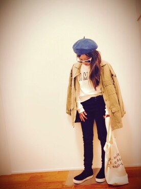 coco★ is wearing SNIDEL