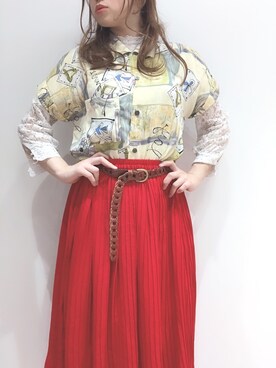 mariaさん（レディース・164cm）の春コーディネート