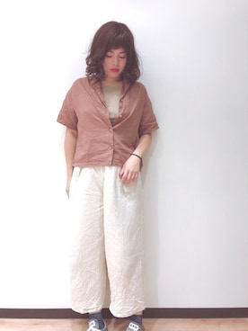 mariaさん（レディース・164cm）の夏コーディネート