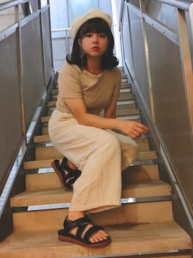 mariaさん（レディース・164cm）の夏コーディネート