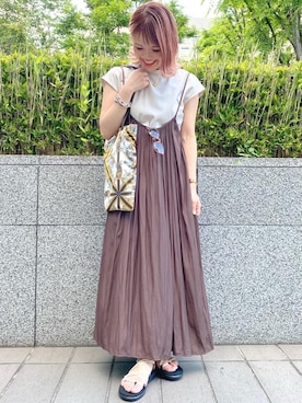 えりさん（レディース・160cm）の夏コーディネート