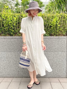 えりさん（レディース・160cm）の夏コーディネート