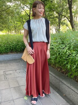 えりさん(レディース・160cm)の夏コーディネート