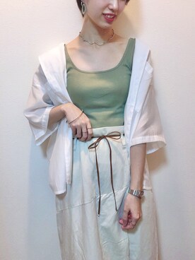 り ささん(レディース・161cm)の夏コーディネート