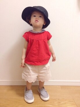 Mさん（キッズ・110cm）の秋コーディネート