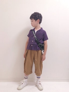 Mさん（キッズ・120cm）の夏コーディネート