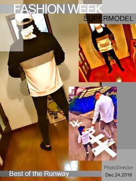 「おさんぽ」｜ぽにょさん（メンズ・173cm・10代）の冬コーディネート