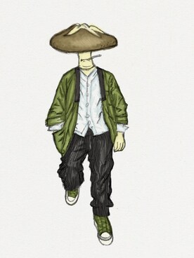 非人類穿搭さんのコーディネート