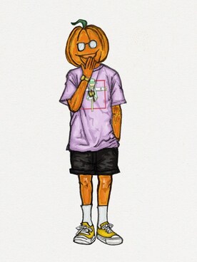 非人類穿搭さんのコーディネート