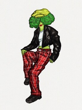 非人類穿搭さんのコーディネート