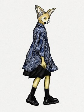非人類穿搭さんのコーディネート