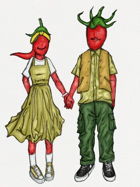 非人類穿搭さんのコーディネート