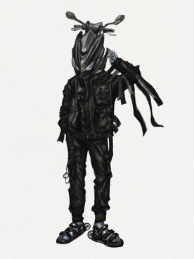 非人類穿搭さんのコーディネート