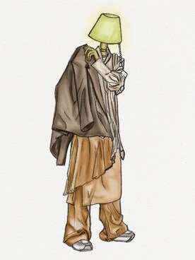 非人類穿搭さんのコーディネート