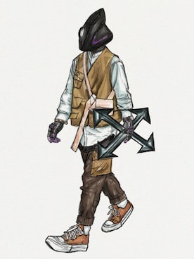 非人類穿搭さんのコーディネート