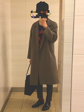 tottiさん（メンズ・182cm）の冬コーディネート